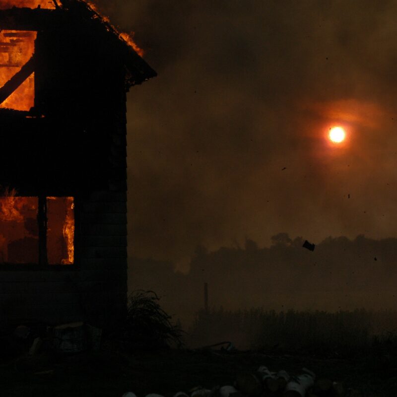 home fire