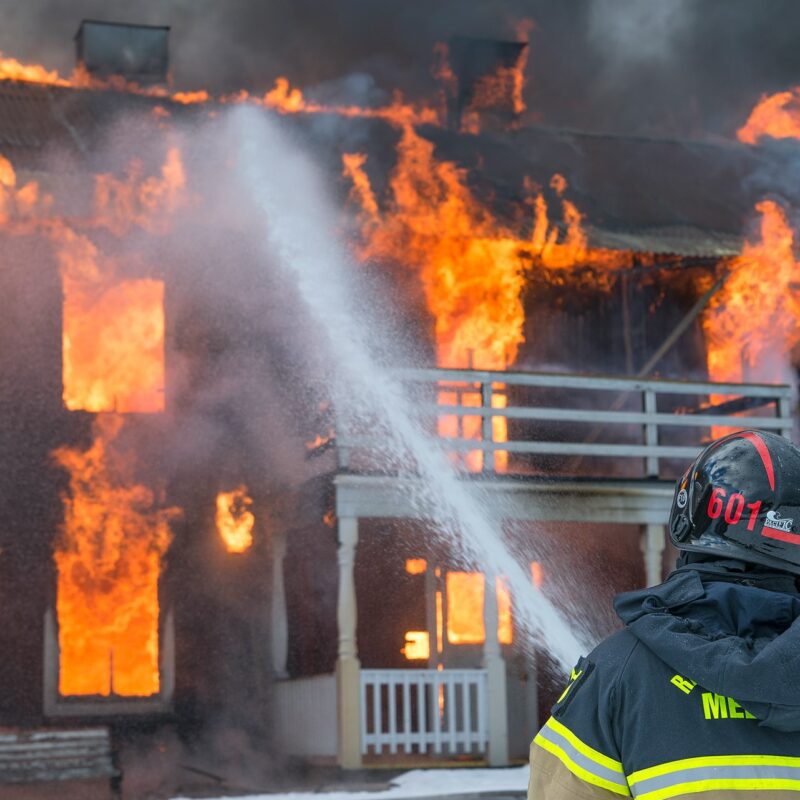 house fire