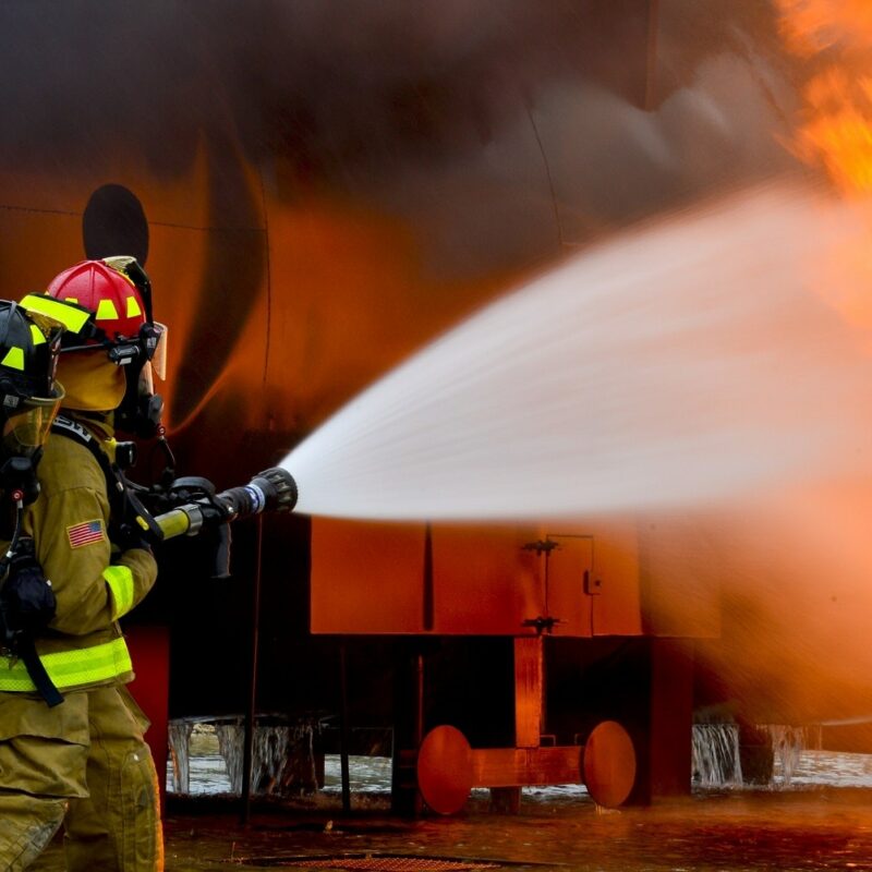 Driggs fire damage