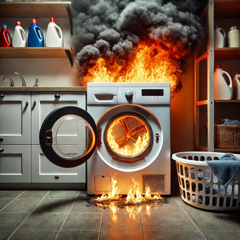 What To Do if Your Dryer Catches Fire