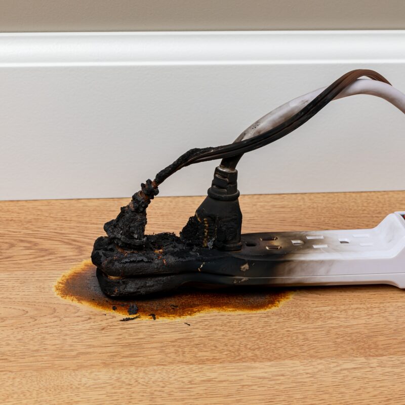 can you plug a space heater into a power strip