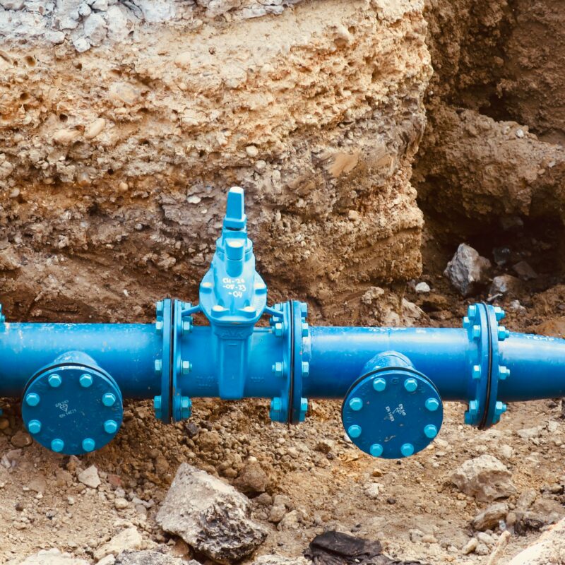 burst pipe