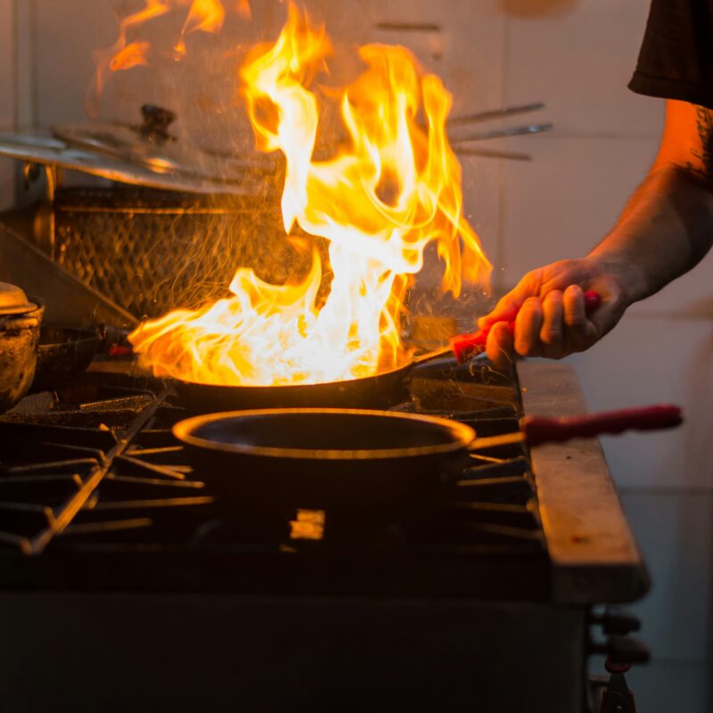oven fire causes